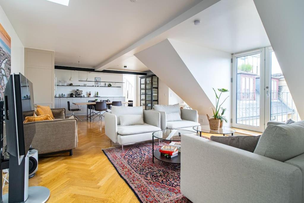 Central Penthouse With Panoramic Private Terrace Copenhagen